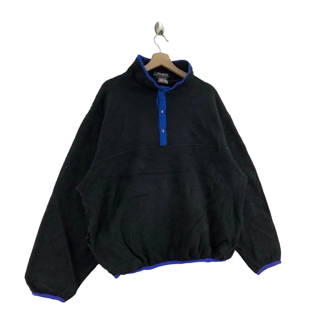 Vintage Vtg 90’ SPORTSMASTER USA x POLARTEC Snap Button Fleece Size US L / EU 52-54 / 3 - 2 Thumbnail