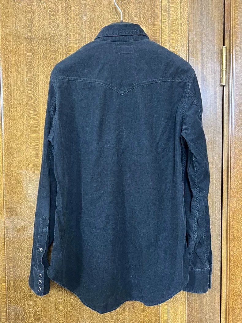 Yves Saint Laurent Saint Laurent 17 FW corduroy shirt 2502-Nextarrow Size US M / EU 48-50 / 2 - 2 Thumbnail