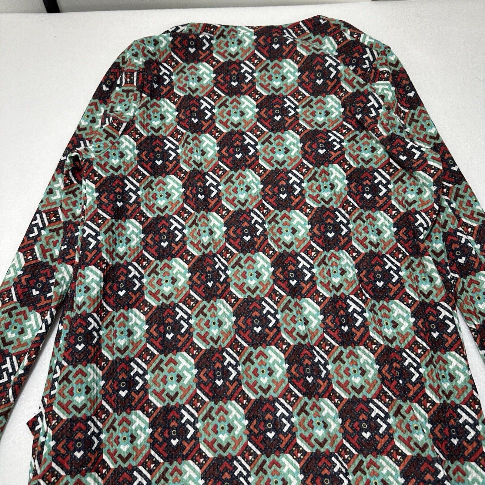 Other LuLaRoe Sarah Small Duster Cardigan Sweater Pocket Geometric Size S / US 4 / IT 40 - 11 Thumbnail