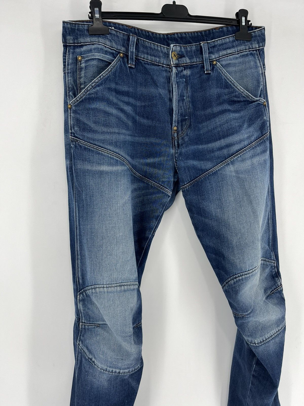 G-Star Vintage G star Raw Denim Avant Garde Pants jeans Rick style Size US 34 / EU 50 - 3 Thumbnail