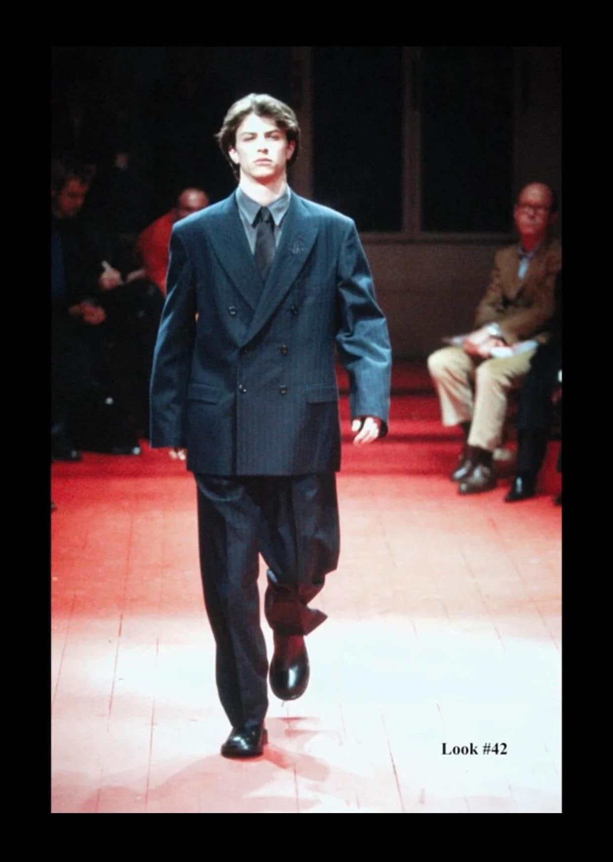 Yohji Yamamoto A/W 1995 Yohji Yamamoto COSTUME D’HOMME Corduroy Blazer Size 52L - 11 Thumbnail