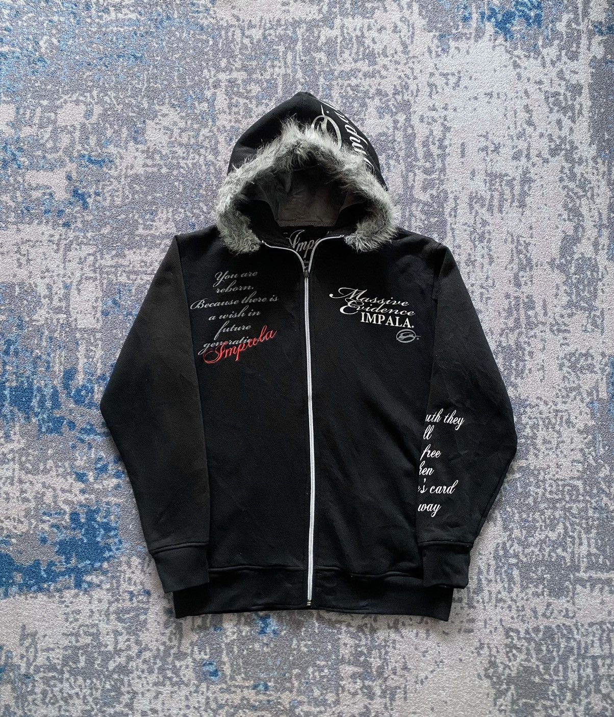 If Six Was Nine Imapala poem fur hoodie ifsix vkei style Size US L / EU 52-54 / 3 - 1 Thumbnail