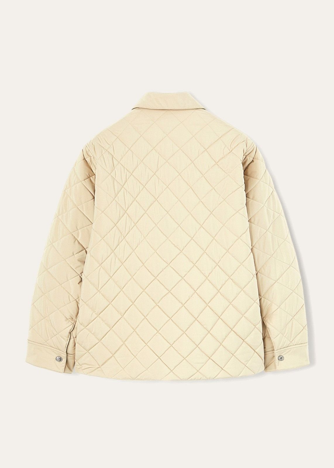 Loro Piana o1srvl11e1124 Quilted Windwish Jacket in Ivory Size US XL / EU 56 / 4 - 2 Thumbnail