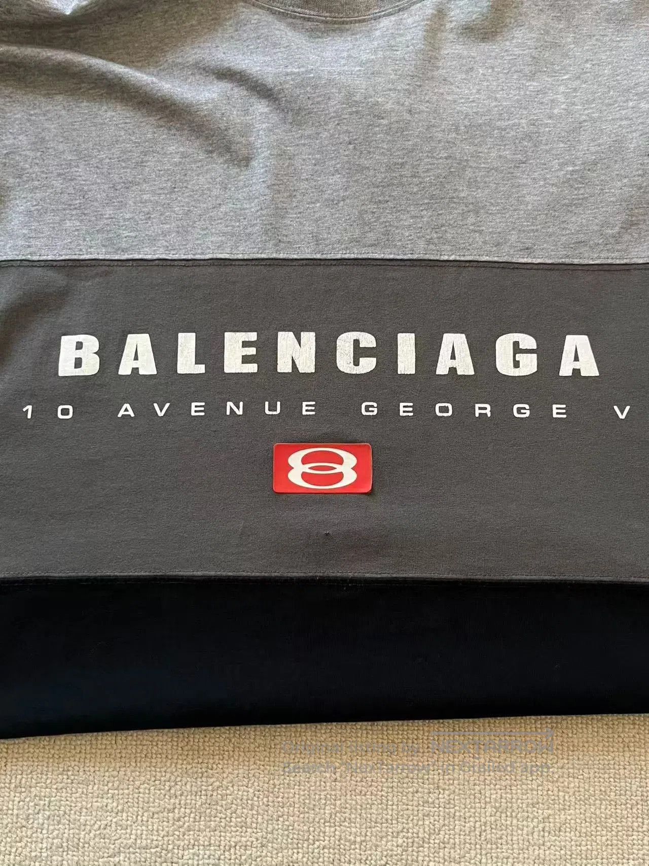 Balenciaga Balenciaga Logo Print Crewneck Short Sleeve T-Shirt. Size US XXS / EU 40 - 3 Thumbnail