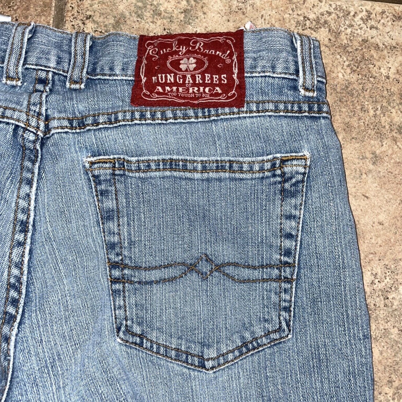 Lucky Brand VINTAGE Lucky Brand Jeans Dungarees Mid Rise Women Size 30 Blue Straight Womens 10/30 Size 30" / US 8 / IT 44 - 5 Thumbnail