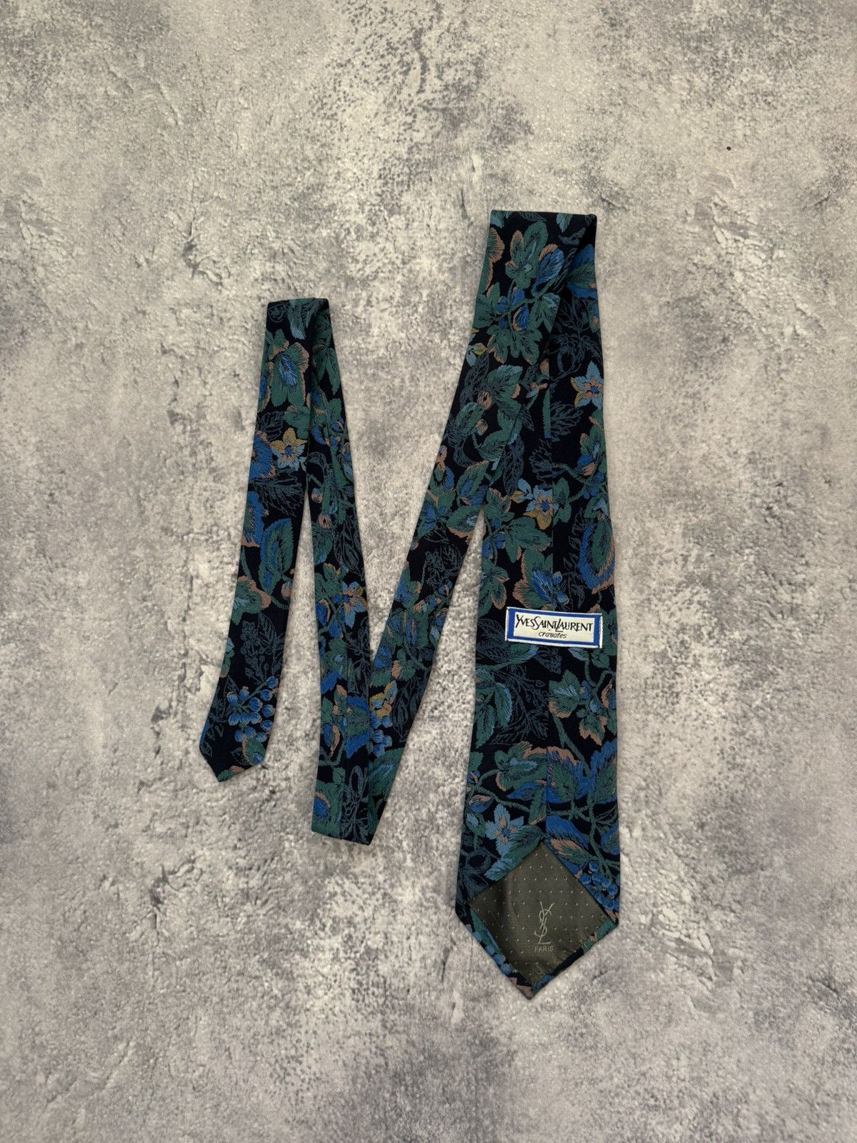 Yves Saint Laurent Vintage Ysl silk tie Size ONE SIZE - 1 Thumbnail