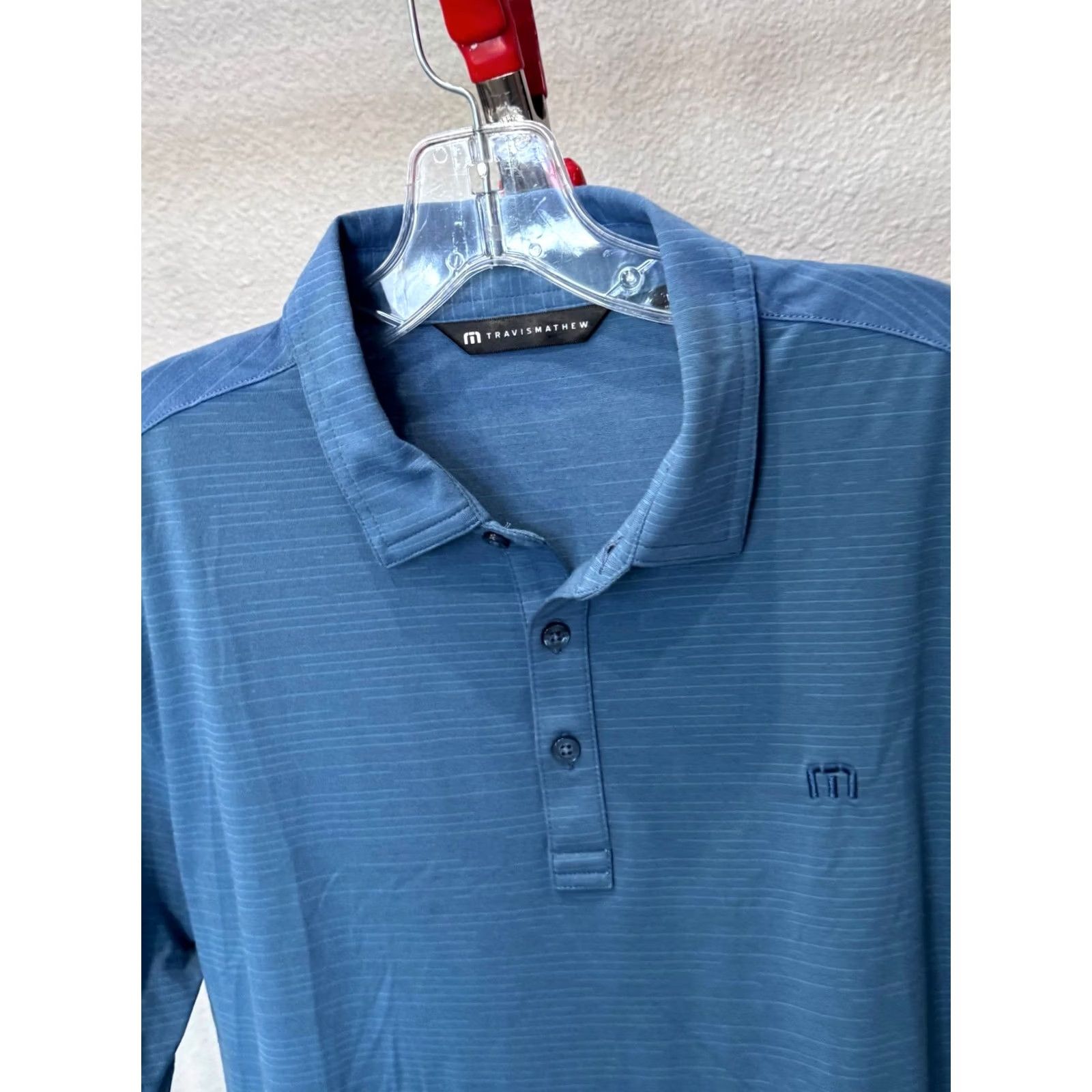 TravisMathew Travis Matthew Embroidered Pacifico Clara POLO SHIRT Medium M Mens Size US M / EU 48-50 / 2 - 5 Thumbnail