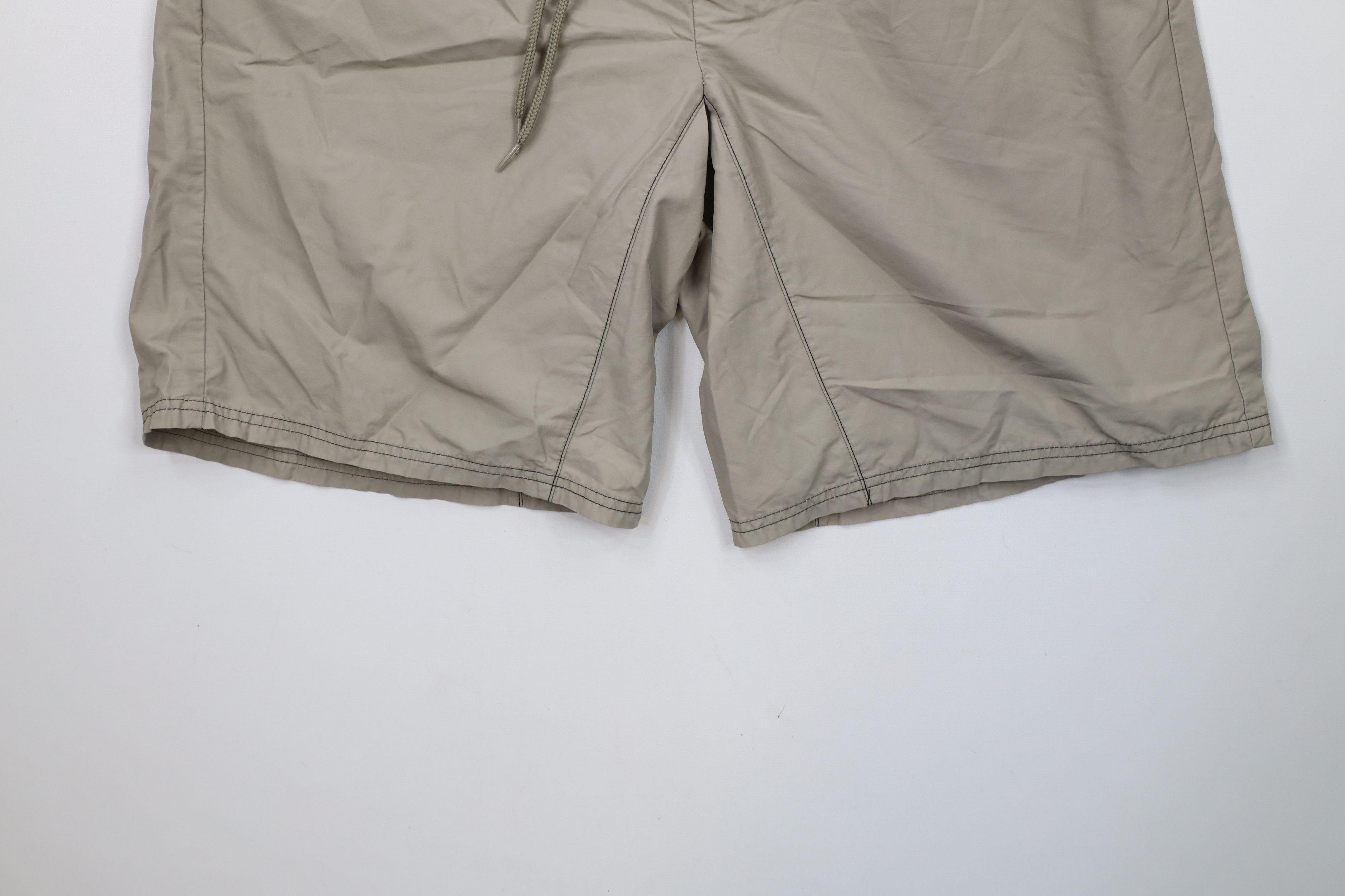 Gap × Vintage Vintage 90s Y2K Gap Above Knee Shorts Swim Trunks Beige Size US 34 / EU 50 - 4 Thumbnail