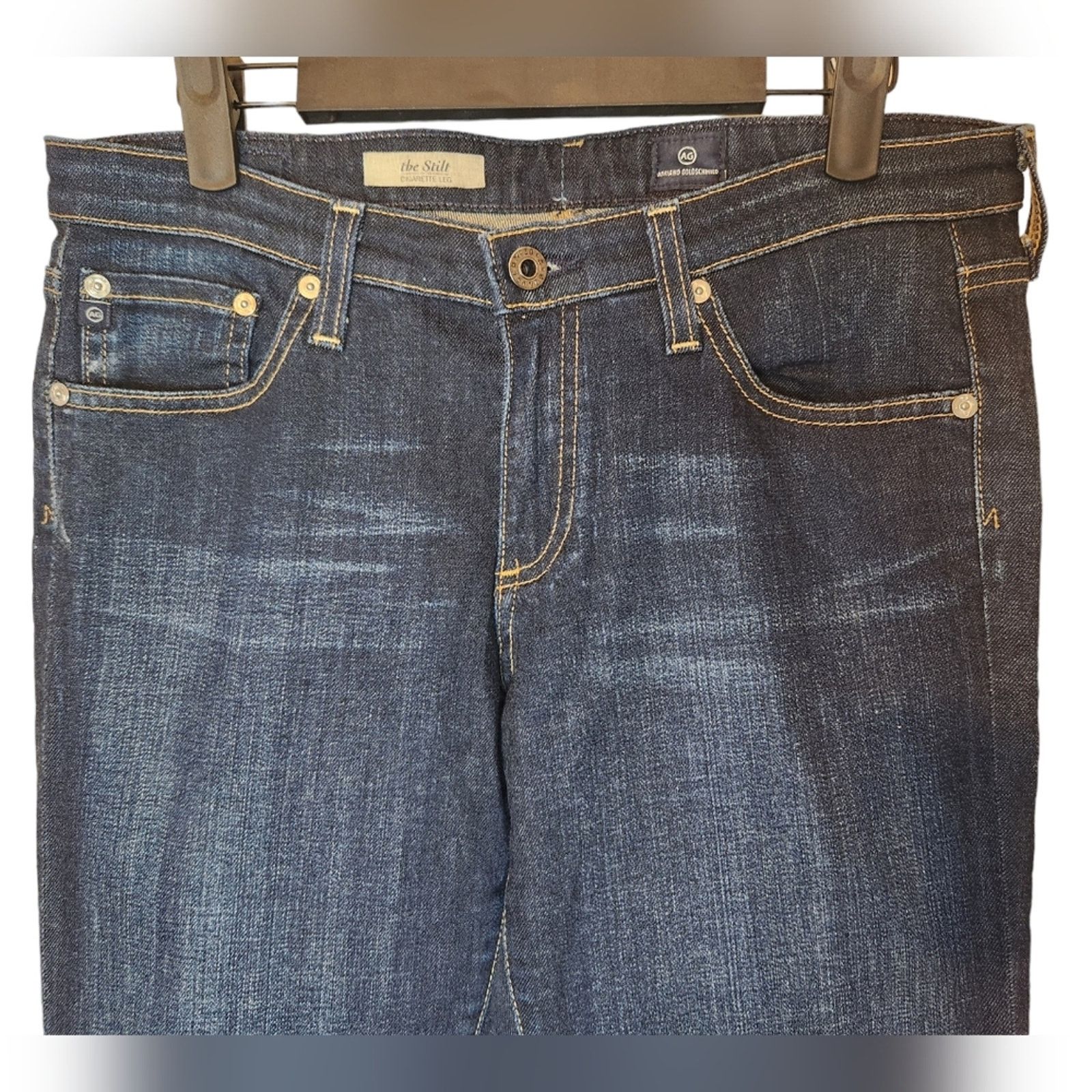 AG Adriano Goldschmied AG Adriano Goldschmied Denim Stilt Cigarette Leg Jeans 29 Size 29" - 6 Thumbnail