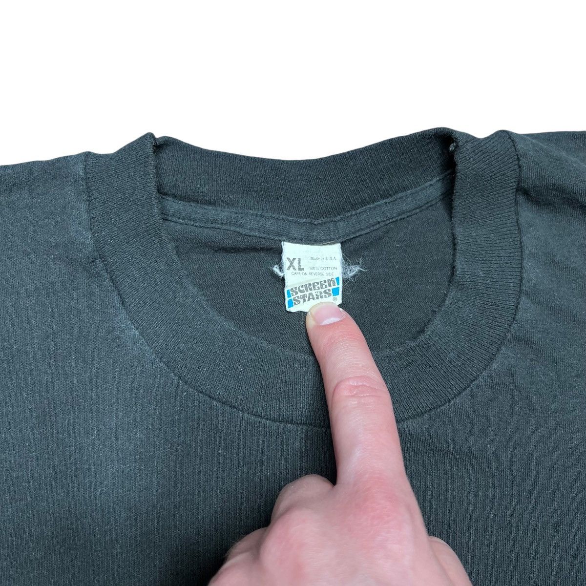 Vintage Vintage 1980s Silence Equals Death AIDS Awareness Promo Tee Size US L / EU 52-54 / 3 - 3 Thumbnail