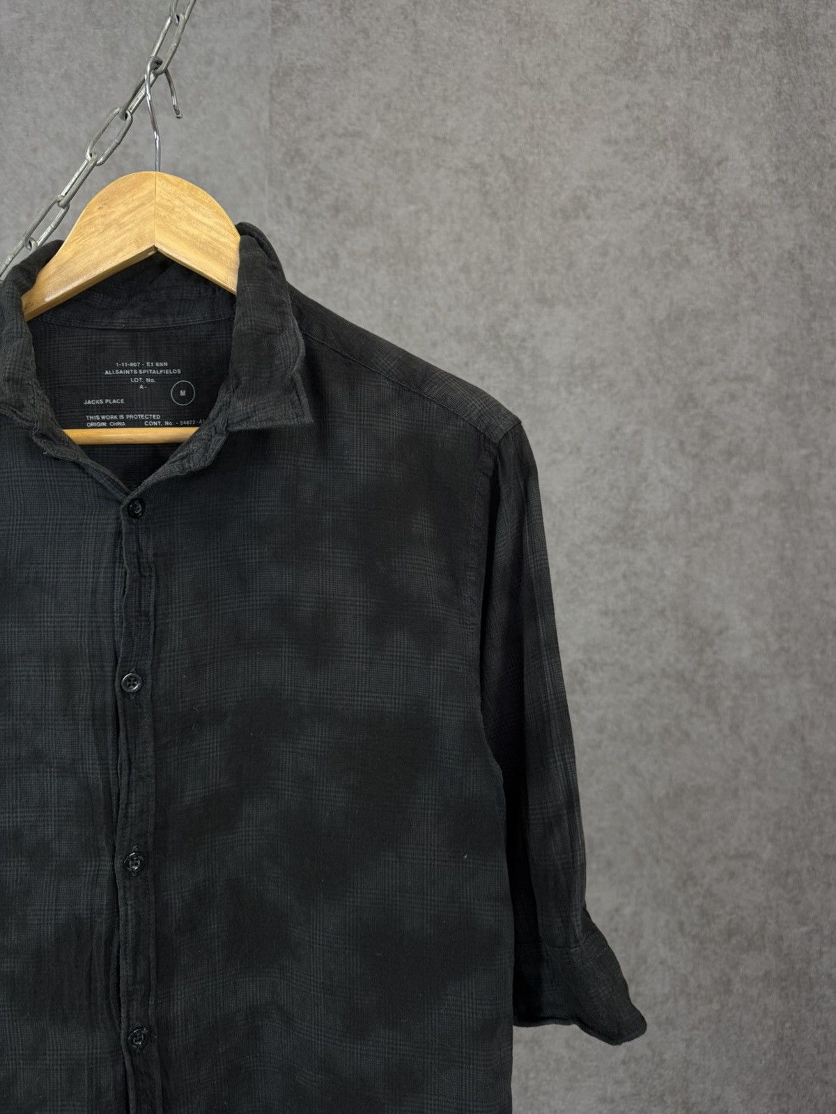 Allsaints Allsaints designer vintage shirt Size US M / EU 48-50 / 2 - 2 Thumbnail