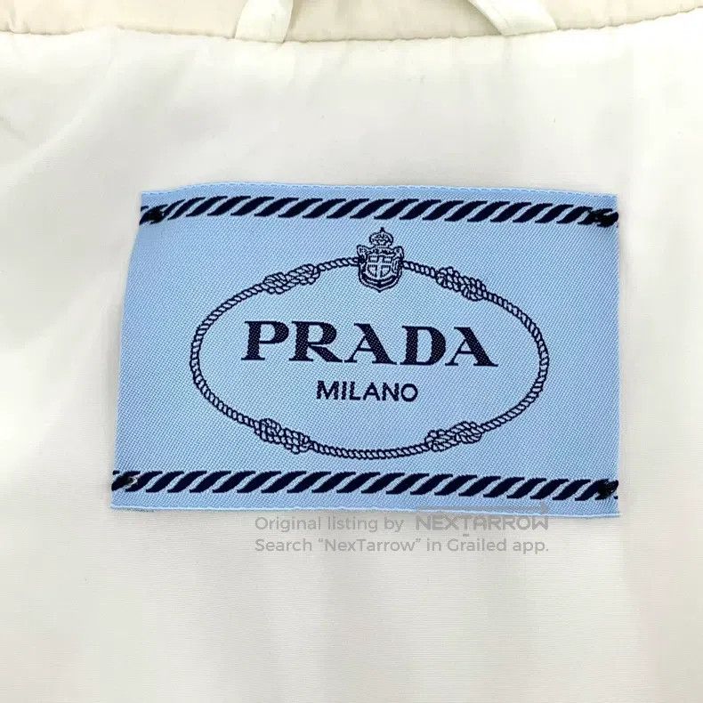Prada Prada White triangle lapel single-breasted long-sleeved do Size XS / US 0-2 / IT 36-38 - 6 Thumbnail