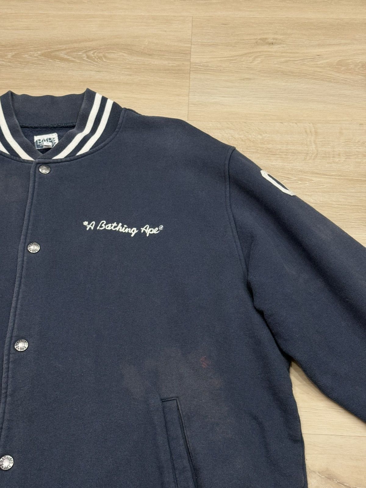 Bape Vintage Bape General Made Varsity Jacket Size US XL / EU 56 / 4 - 15 Thumbnail