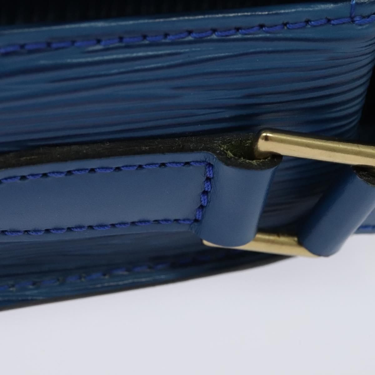 Louis Vuitton LOUIS VUITTON Epi Saint Cloud GM Shoulder Bag Toledo Blue Size ONE SIZE - 9 Thumbnail