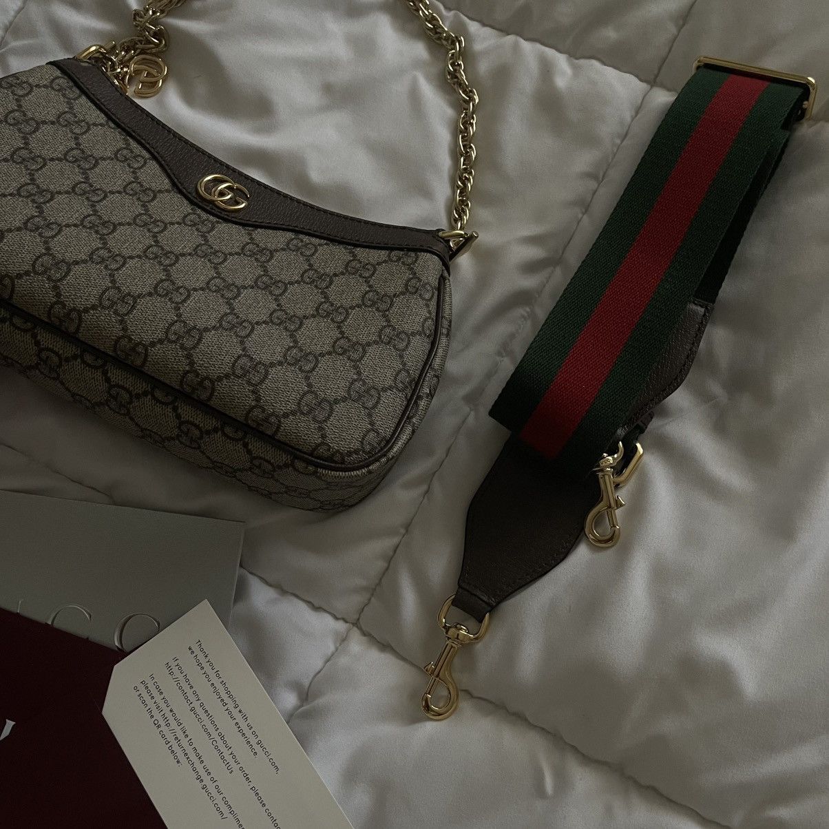 Gucci Small Gucci Ophidia Shoulder Bag Size ONE SIZE - 2 Thumbnail