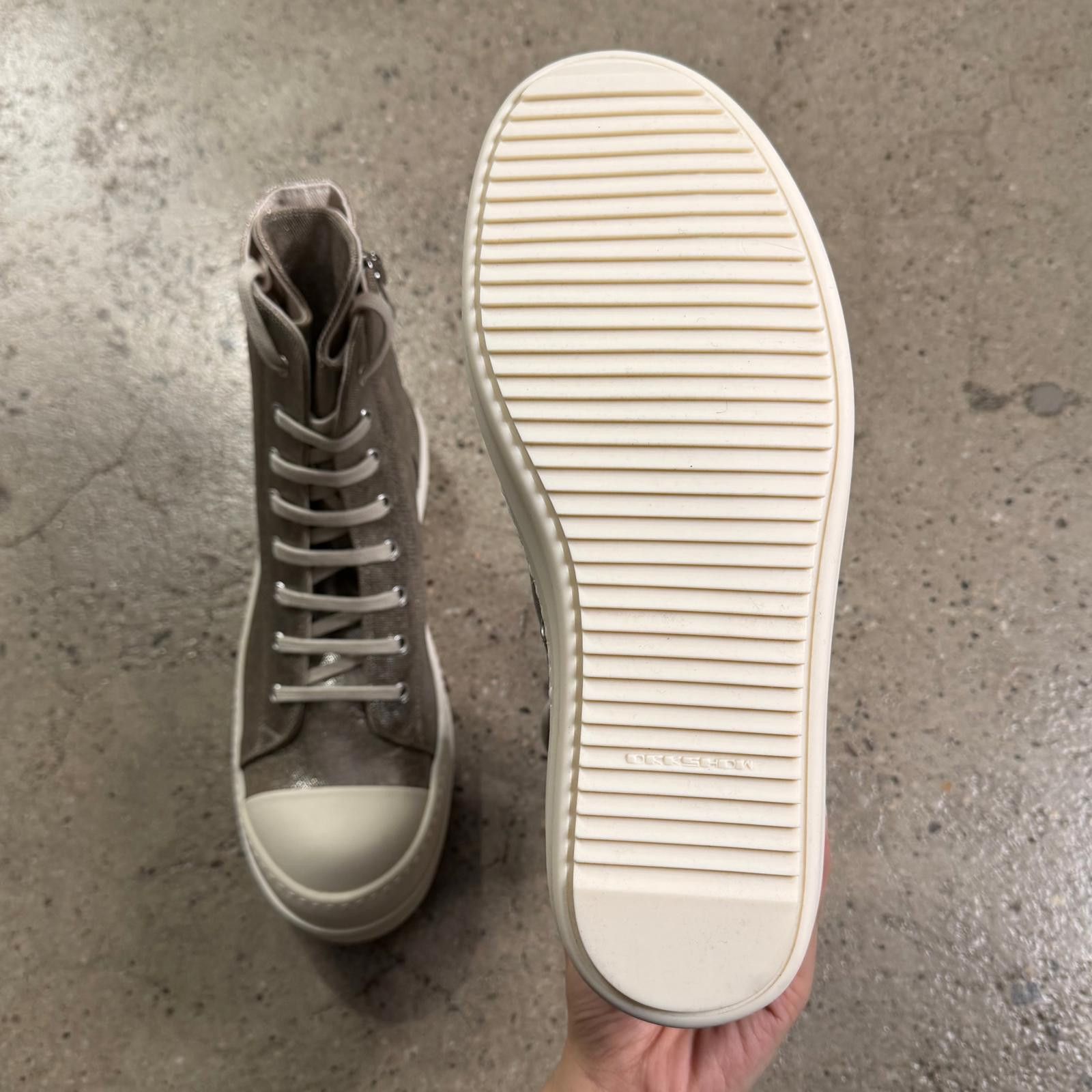 Rick Owens Rick Owens Foiled Denim Ramones Sneakers Size US 9 / EU 42 - 8 Thumbnail
