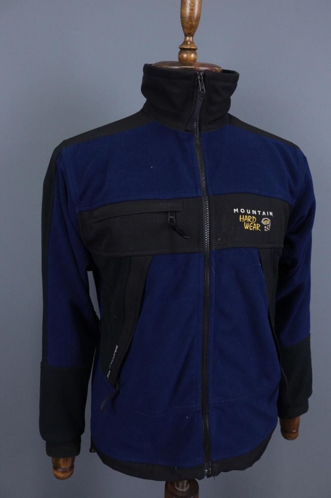 Mountain Hardwear Mountain Hardwear Blue / Black Fleece Track Jacket Size S Size US S / EU 44-46 / 1 - 8 Thumbnail