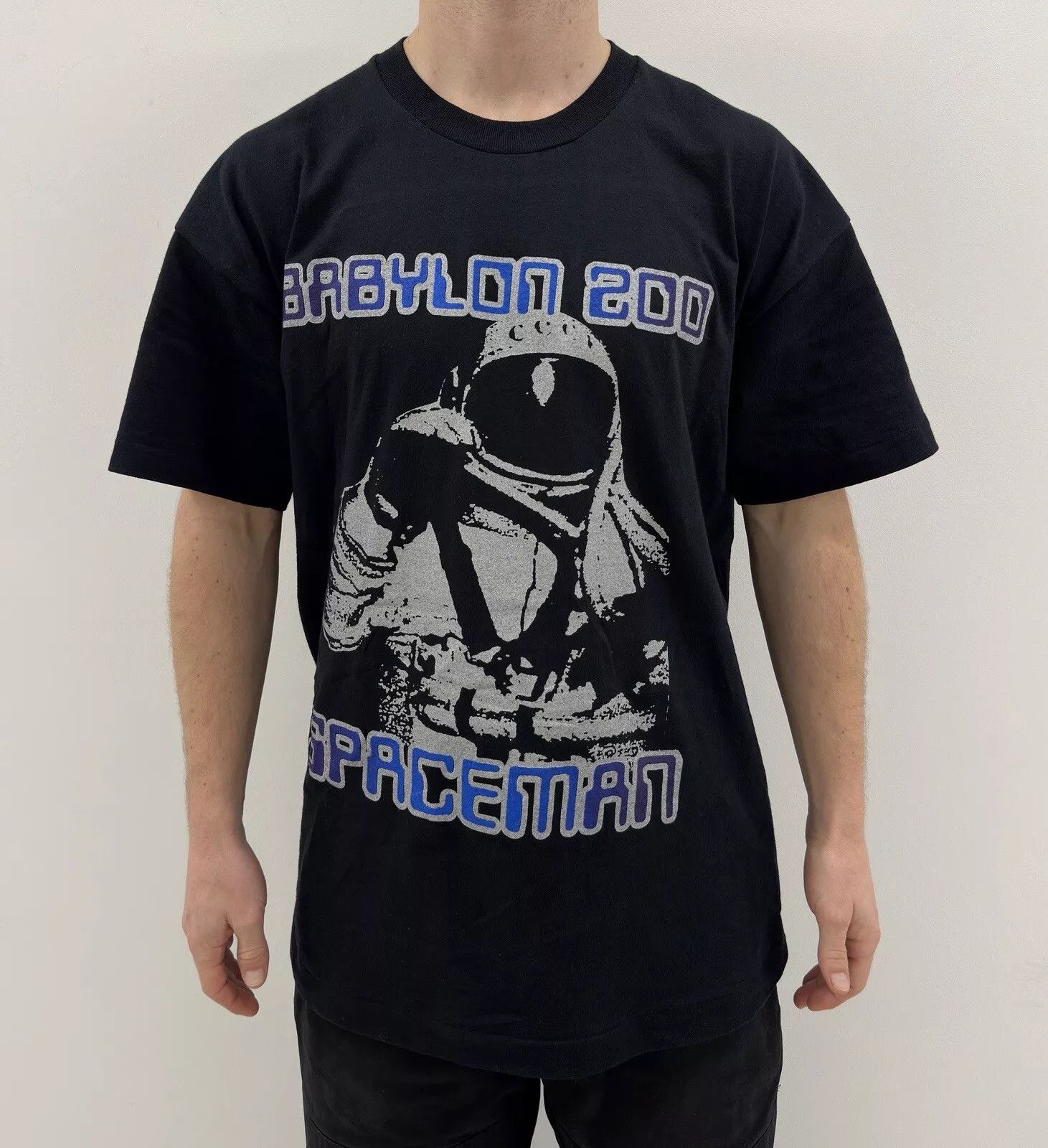 Vintage VINTAGE 1996 BABYLON ZOO SPACEMAN BAND RARE SHIRT SINGLE Size US XL / EU 56 / 4 - 1 Thumbnail