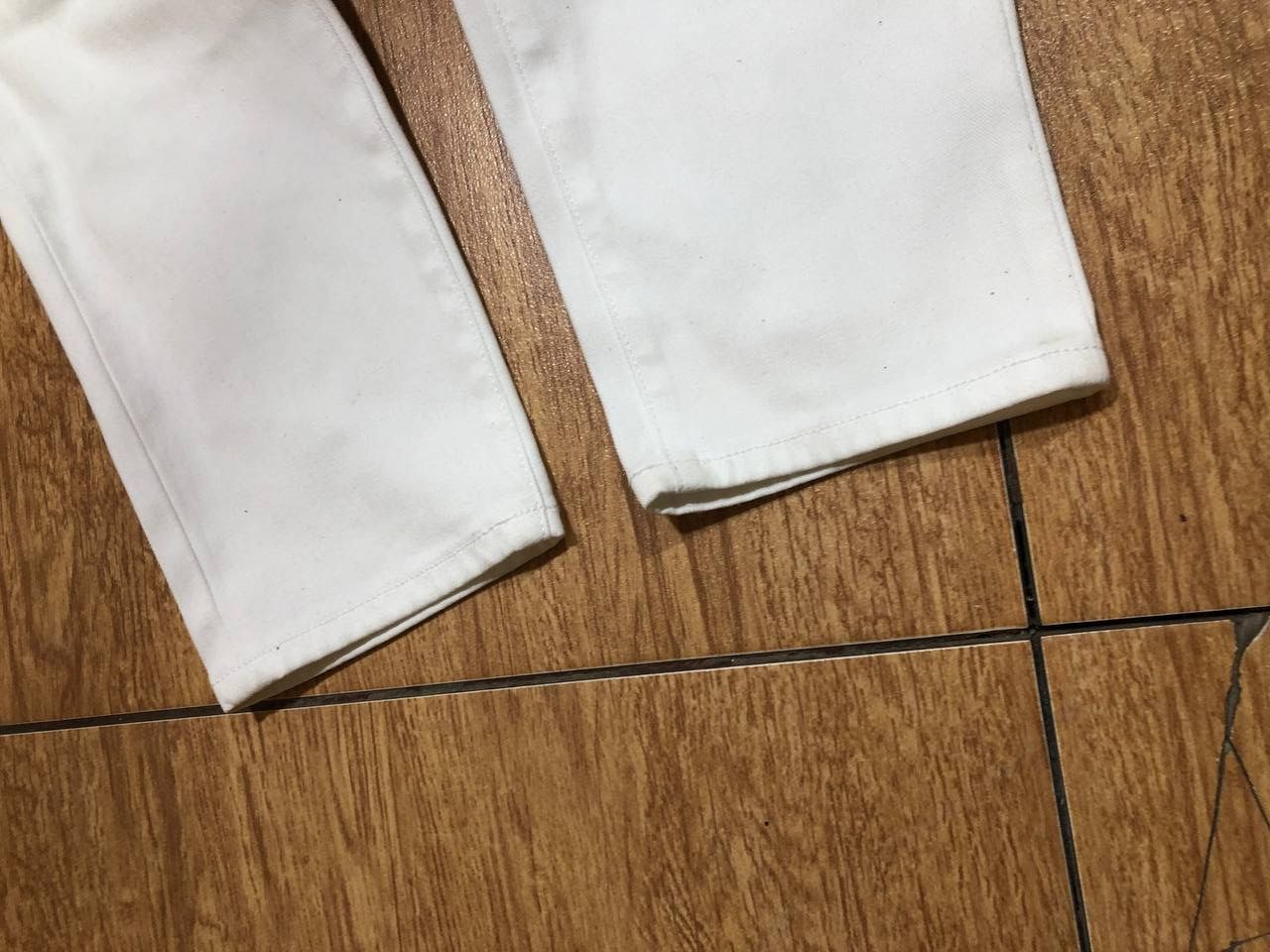 Ralph Lauren Vintage Ralph Lauren White Skinny Denim Jeans Size 10 Size 32" / US 10 / IT 46 - 20 Thumbnail