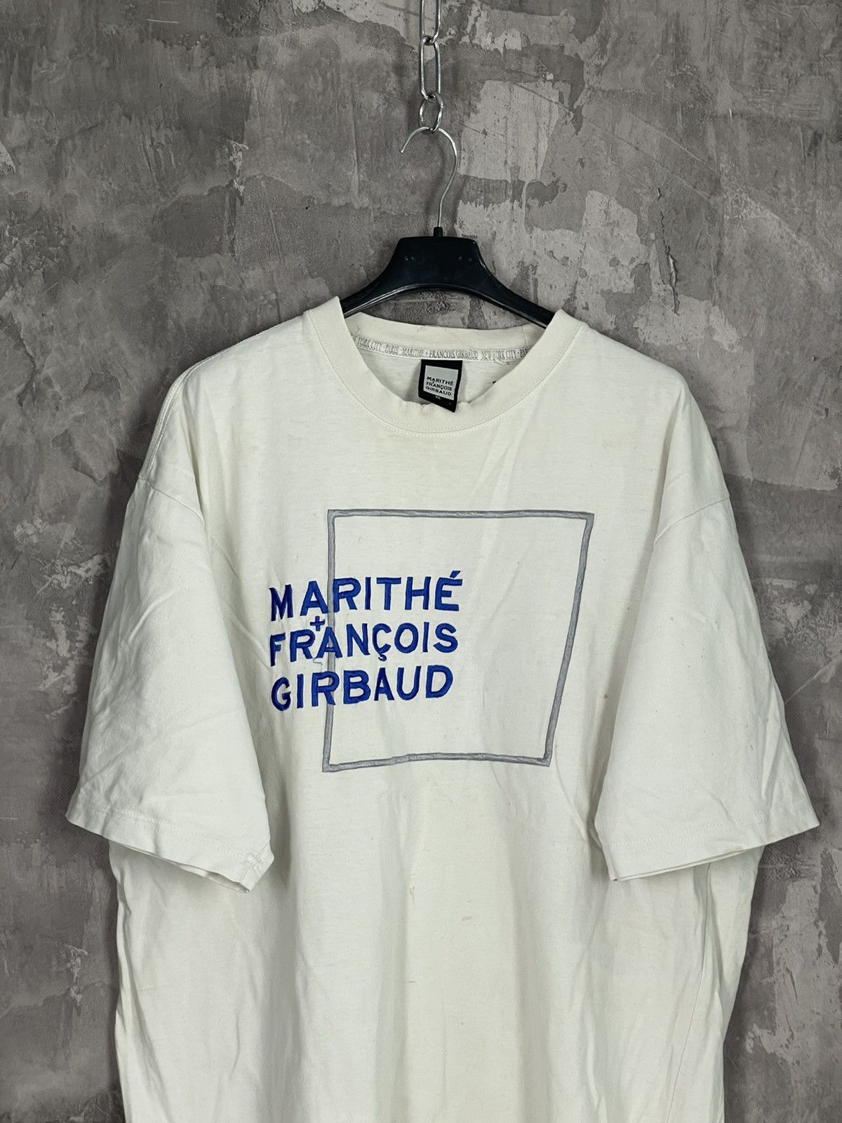 Marithe + Francois Girbaud × Vintage Vintage Y2K Marithe Francois Girbaud Embroidered T-Shirt Size US XL / EU 56 / 4 - 2 Thumbnail