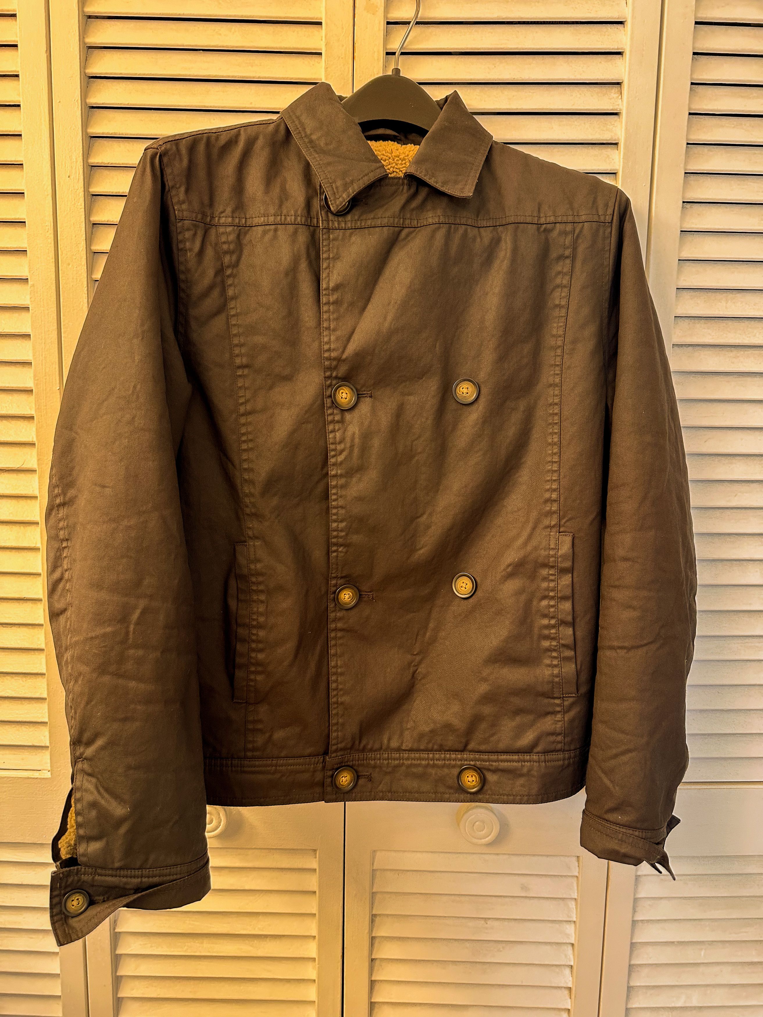 Original Penguin Waxed Cotton Motorcycle jacket Size US S / EU 44-46 / 1 - 1 Thumbnail
