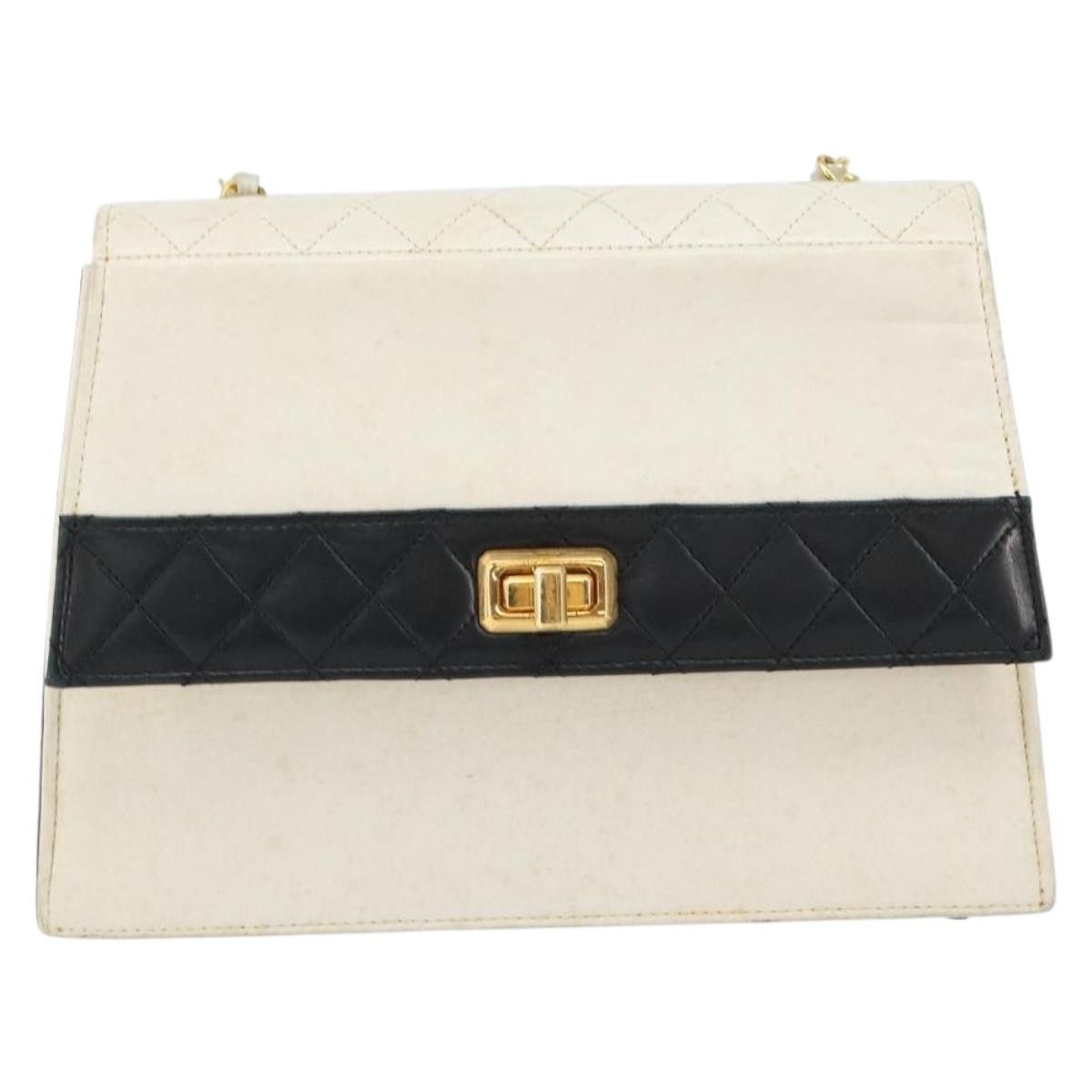 Chanel Chanel Vintage Trapezoid CC Flap Bag Leather Size ONE SIZE - 1 Thumbnail