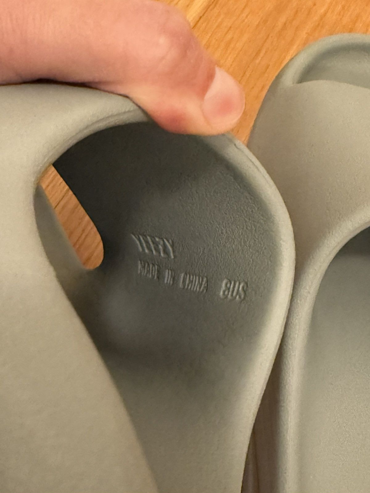 Adidas × Kanye West YEEZY SLIDE SALT Size US 8 / EU 41 - 7 Thumbnail