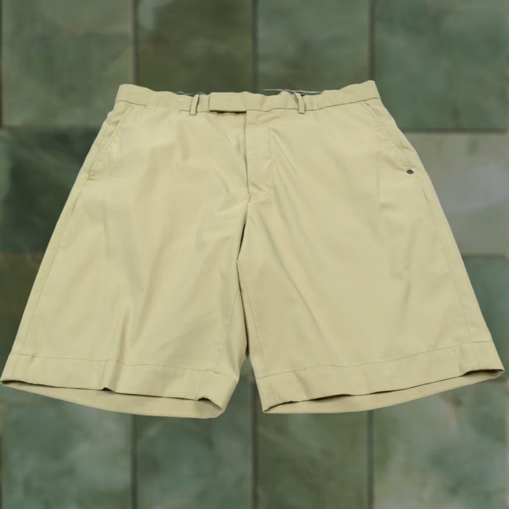 RLX Ralph Lauren RLX Ralph Lauren Golf Shorts Mens 35 Beige Classic Fit Stretch Flat-Front Size US 35 - 1 Thumbnail
