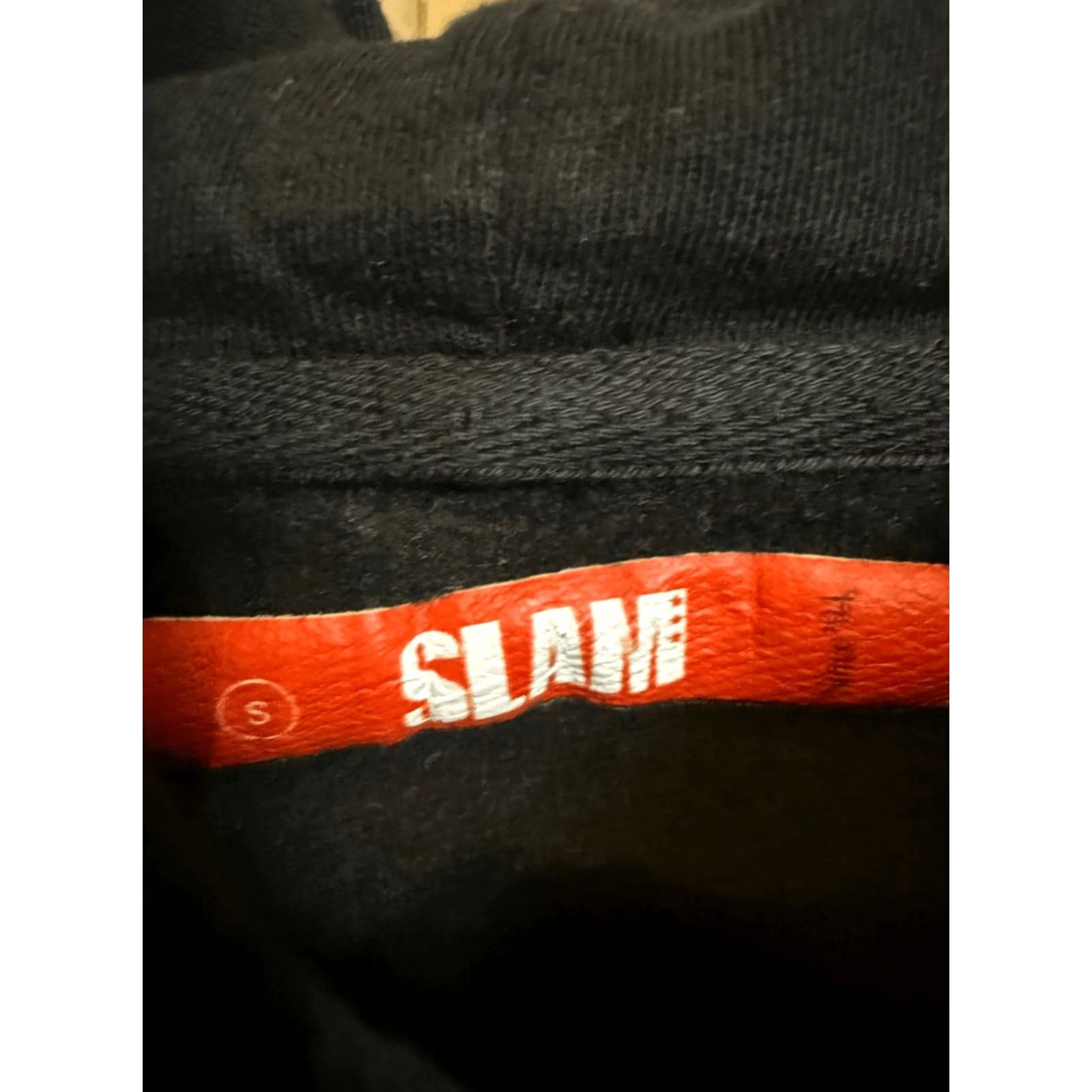Vintage Slam Goods Unisex Hoodie For Breakfast Graphic Pullover Black Small Size US S / EU 44-46 / 1 - 2 Thumbnail