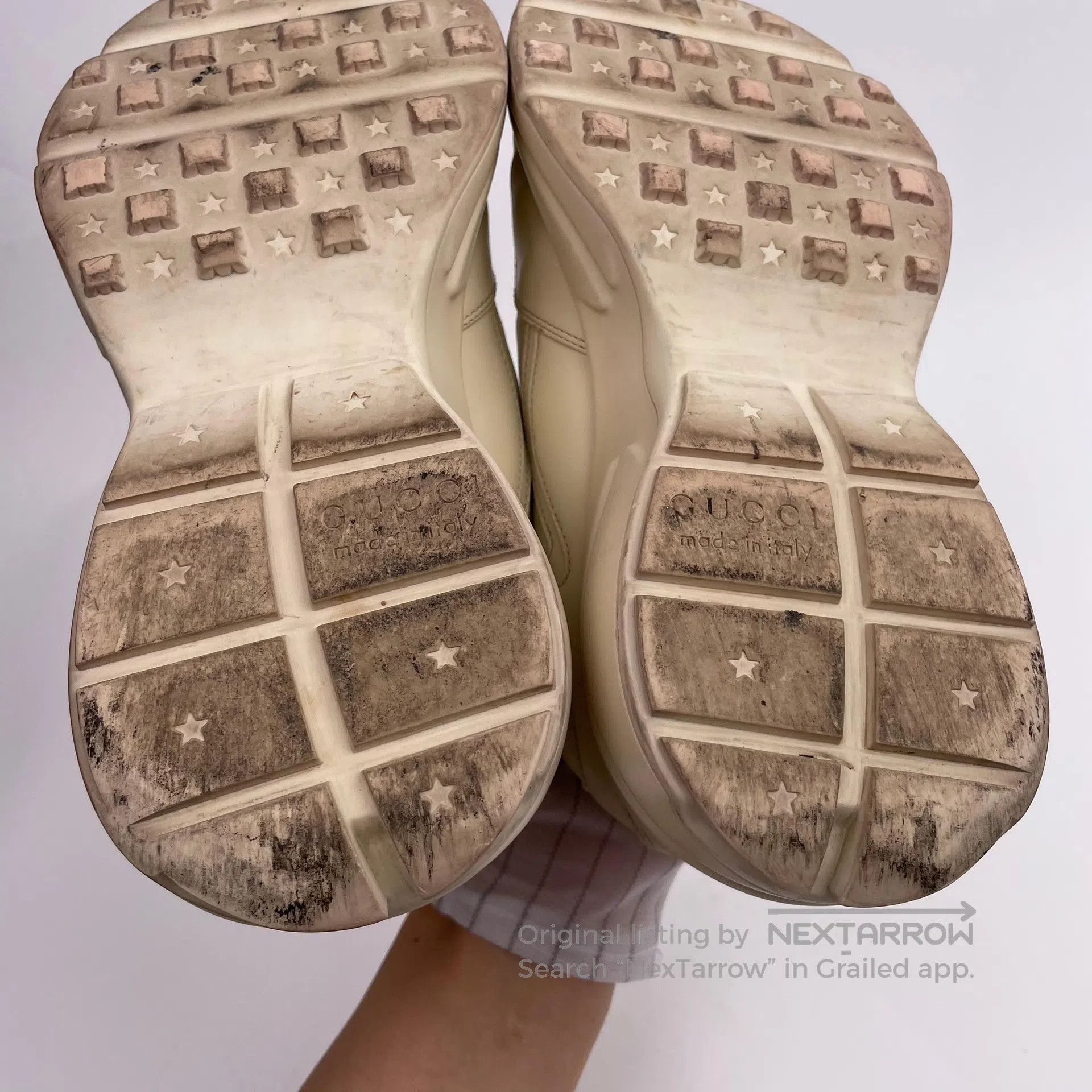 Gucci Guicci Beige Rhyton Dad Shoes| Size US 5 / EU 37 - 8 Thumbnail