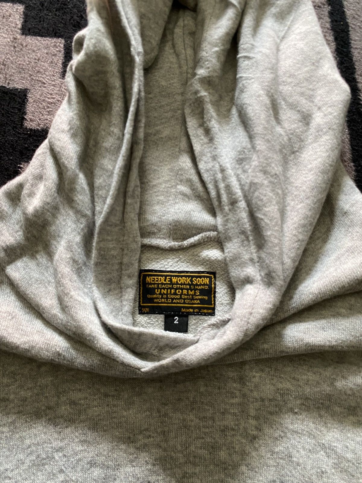 Japanese Brand × Needles × Nepenthes Needle work soon uniforms hoodie Size US M / EU 48-50 / 2 - 4 Thumbnail