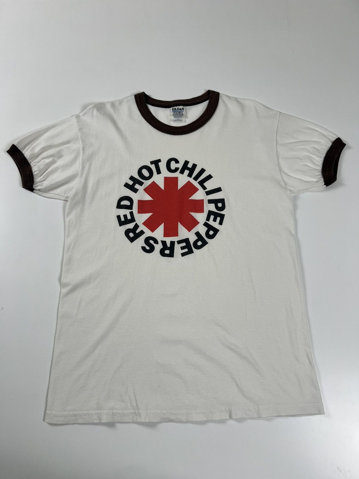 Band Tees × Vintage RED HOT CHILI PEPPERS RINGER TEE Size US M / EU 48-50 / 2 - 1 Thumbnail