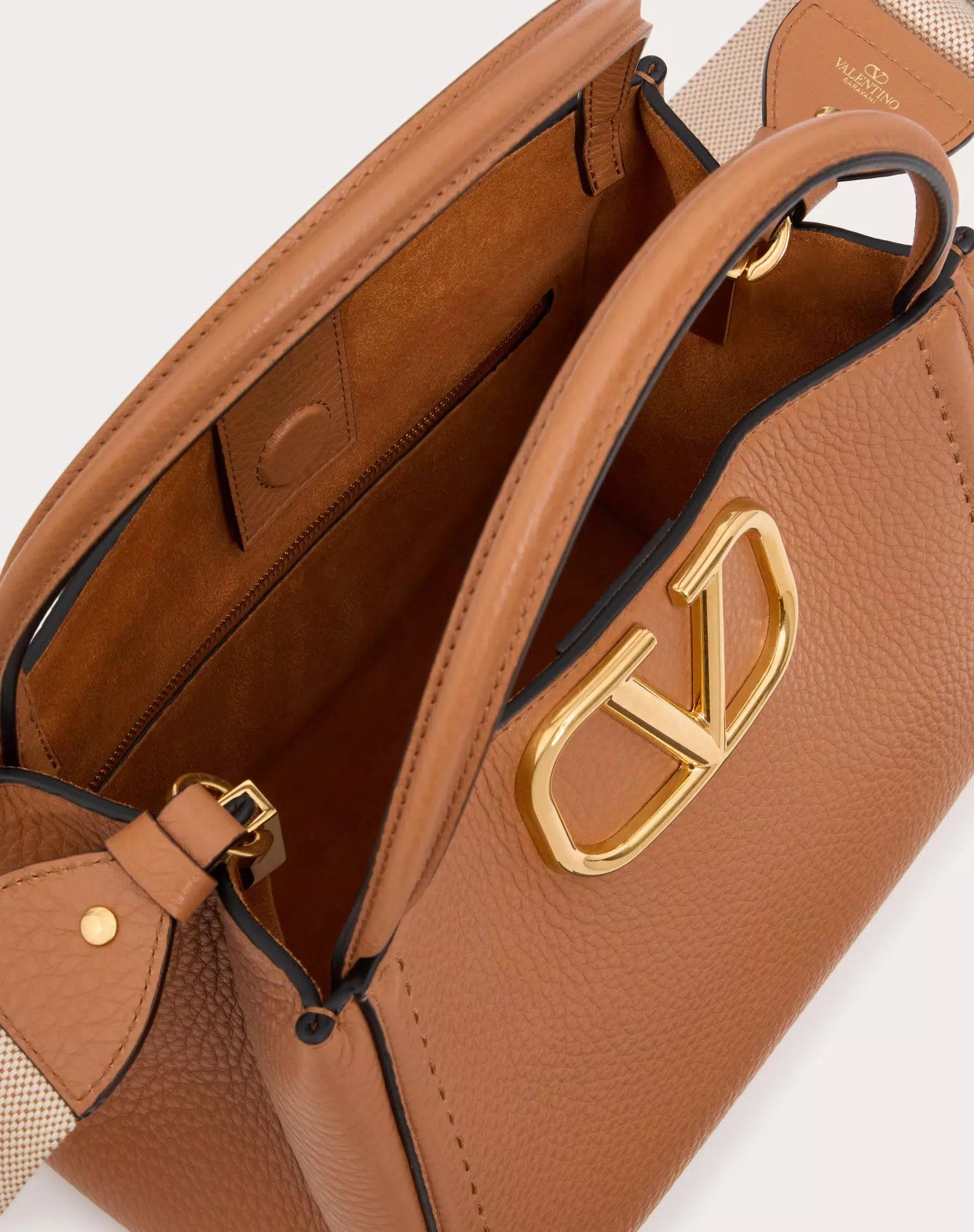 Valentino o1s22i1n0924 Size: OS / Alltime Purse Tote Handbag in Brown Size ONE SIZE - 7 Thumbnail