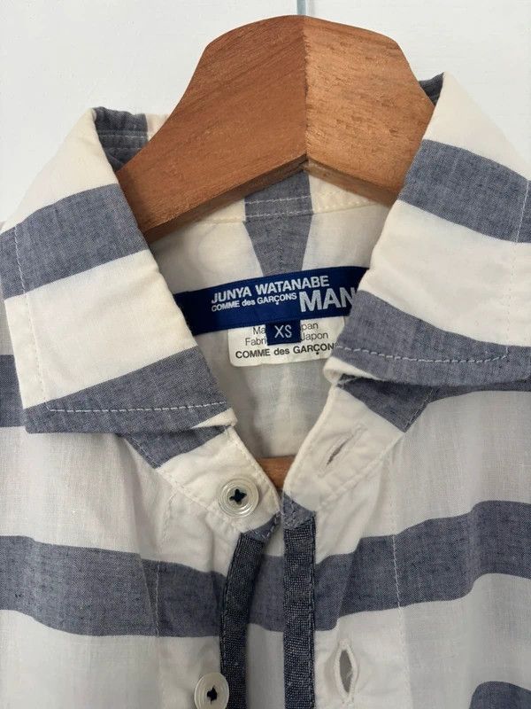 Comme des Garcons Comme des Garçons Junya Watanabe Short Sleeve Shirt Size US XS / EU 42 / 0 - 2 Thumbnail