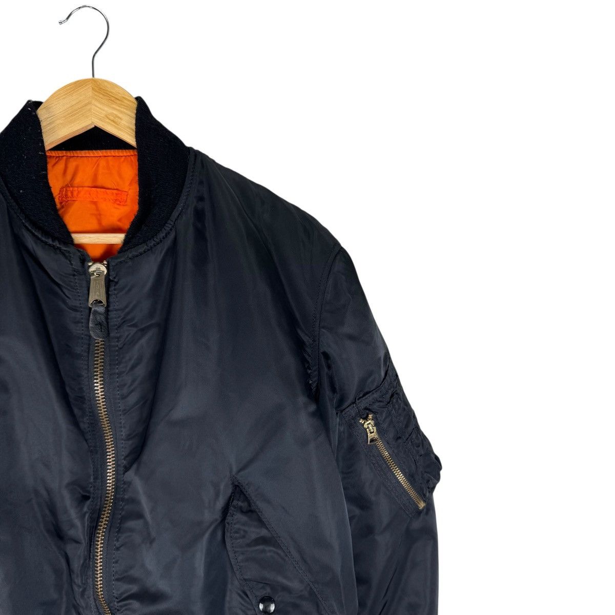 Alpha Industries 🌟ALPHA INDUSTRIES MA-1 FLYERS BOMBER JACKET Size US L / EU 52-54 / 3 - 4 Thumbnail