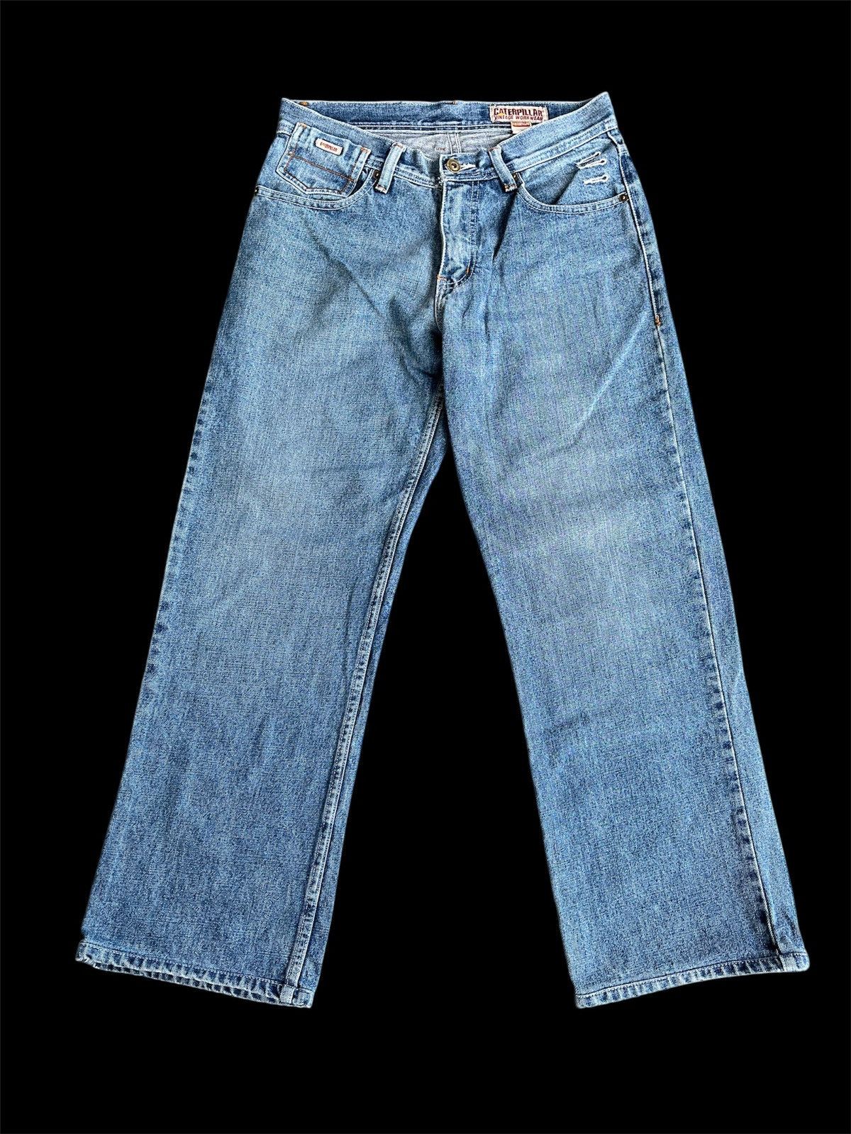 Caterpillar × Japanese Brand × Vintage Vintage Caterpillar Denim Size US 30 / EU 46 - 1 Thumbnail
