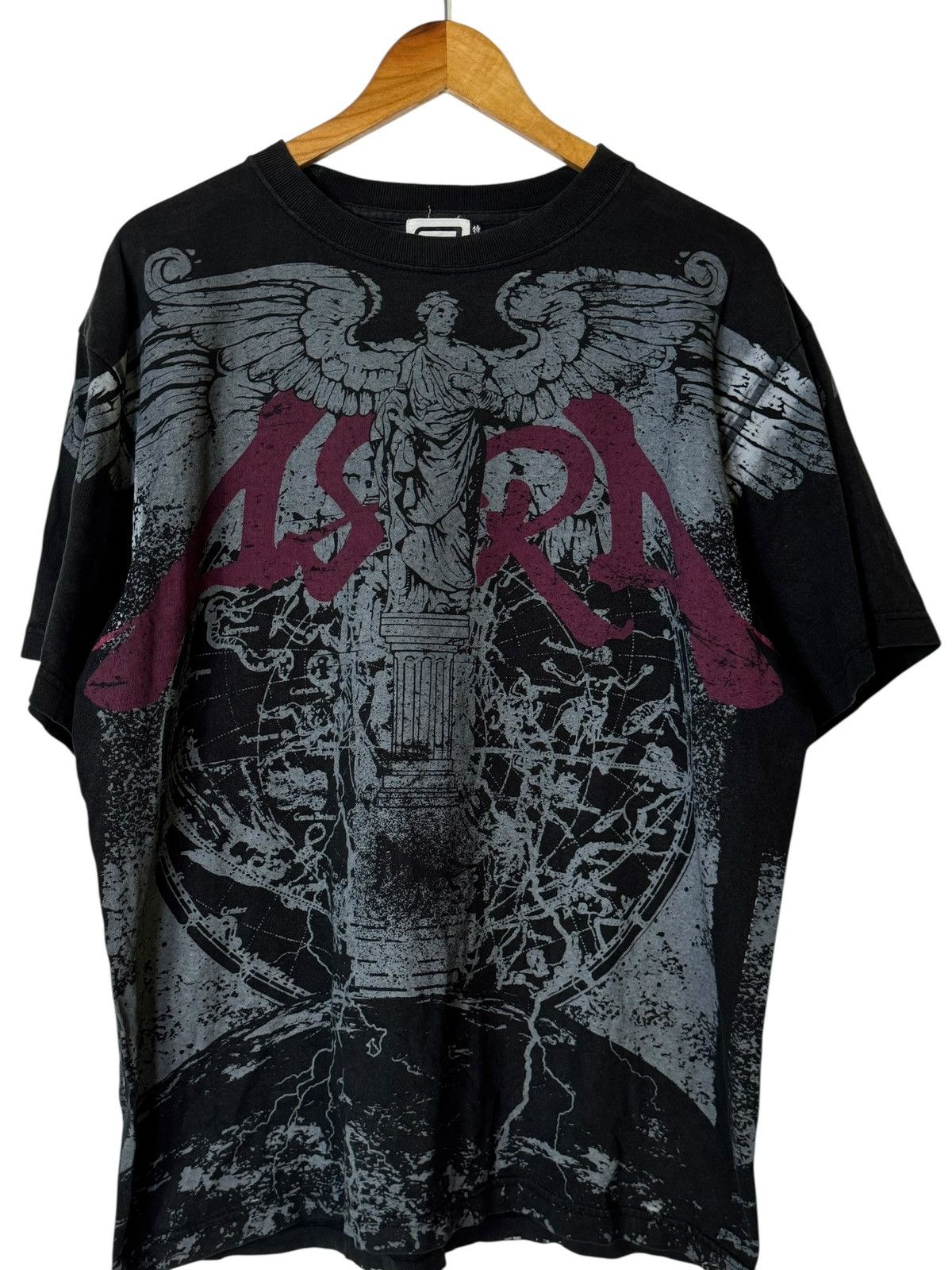 Japanese Brand × Vintage Reversal asra fullprint Tshirt Size US L / EU 52-54 / 3 - 2 Thumbnail