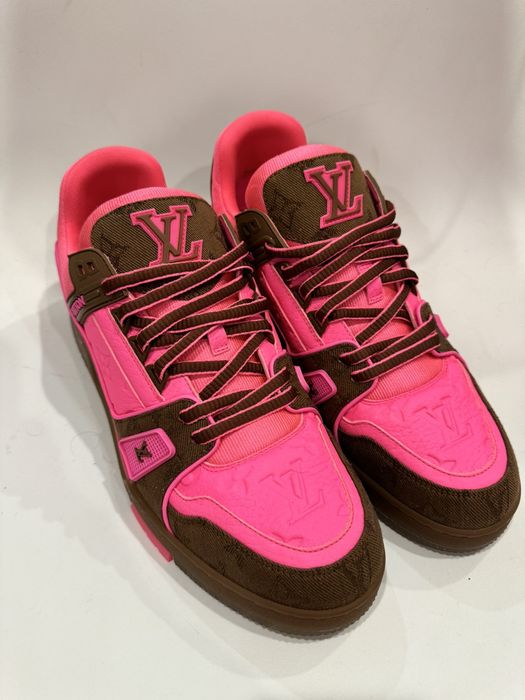 Louis Vuitton Trainer 'Pink Monogram