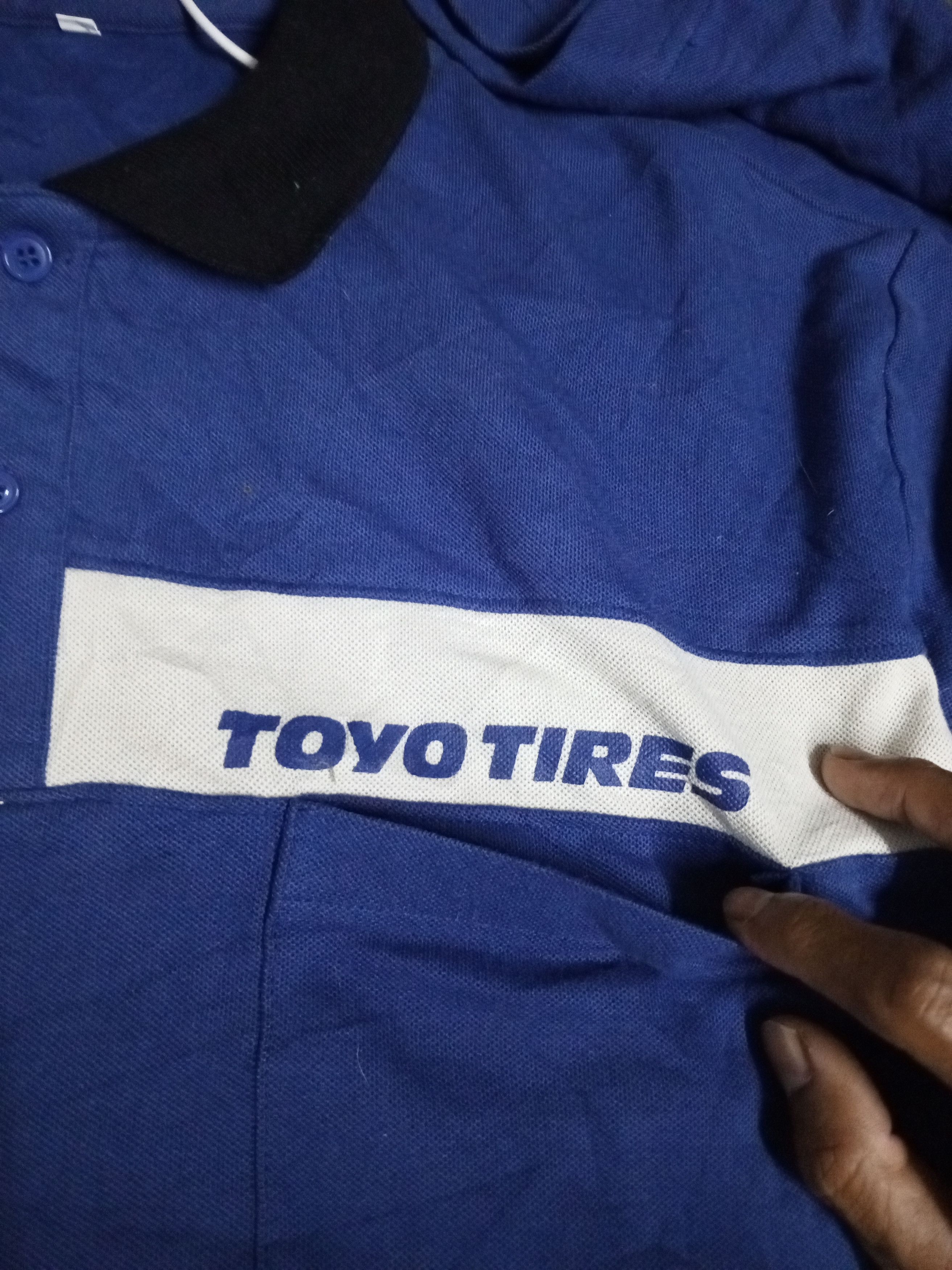 Japanese Brand TOYO TIRES LONG SLEEVE Size US L / EU 52-54 / 3 - 8 Thumbnail