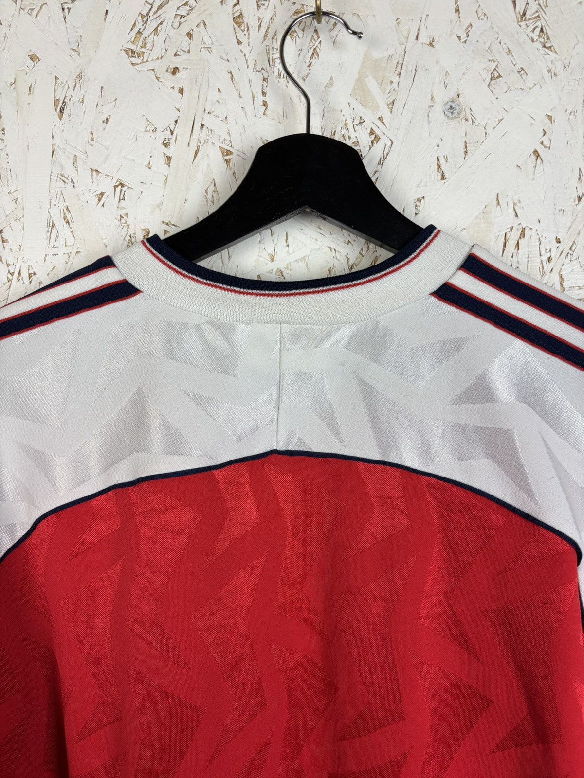 Adidas 90s Adidas 1990/92 Arsenal Template Blank Soccer Jersey XL Size US XL / EU 56 / 4 - 8 Thumbnail