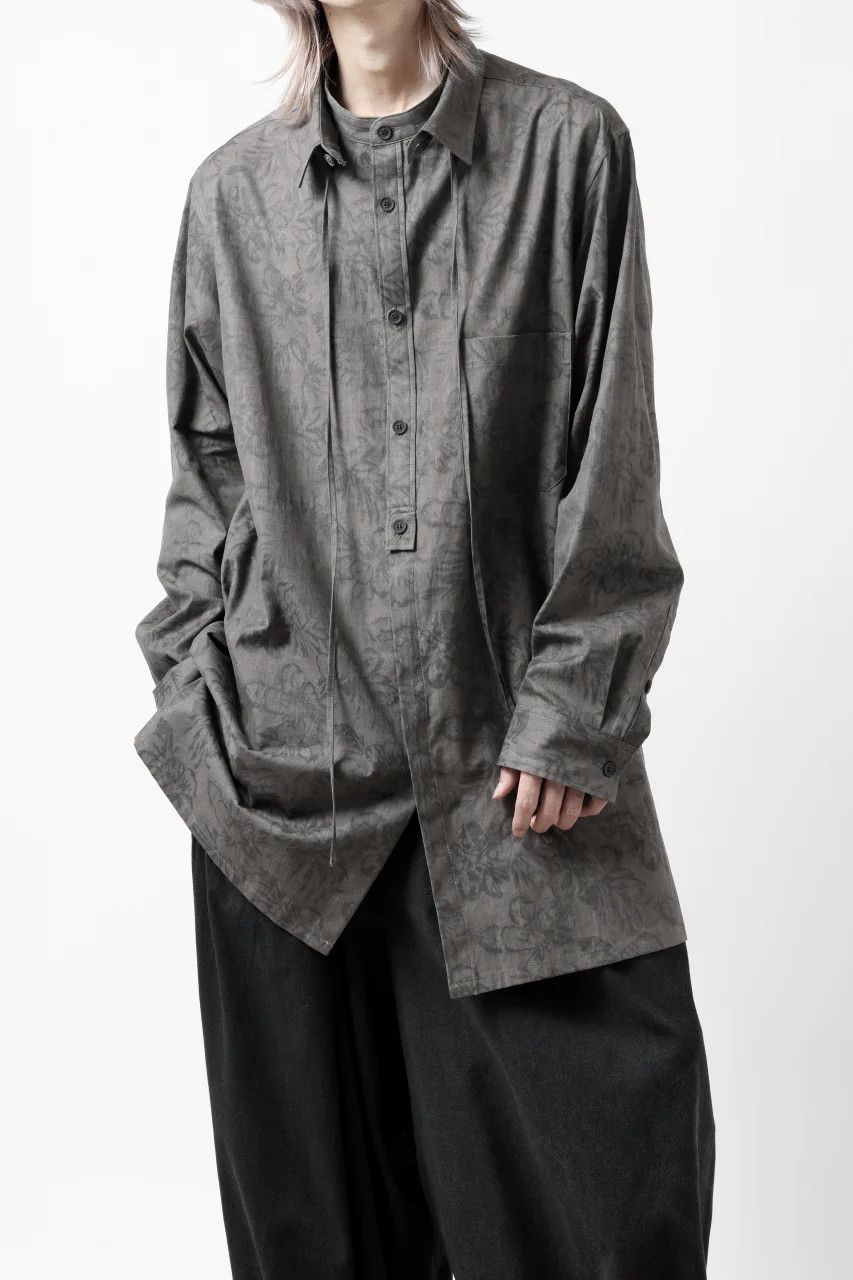 Y's for Men Yohji Yamamoto Y's for men - FLORAL JACQUARD SHIRT Size US L / EU 52-54 / 3 - 5 Thumbnail