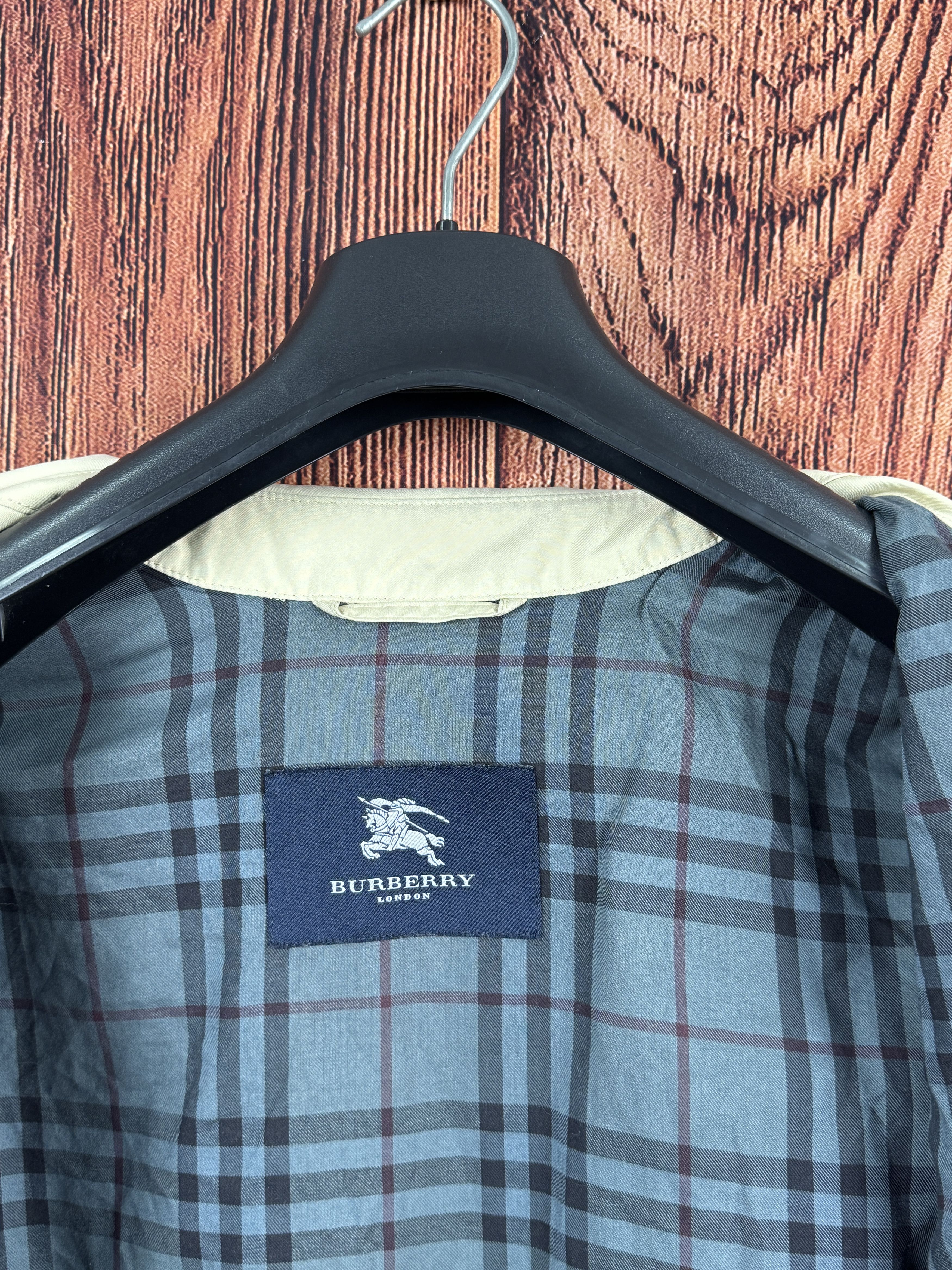 Burberry BURBERRY London Vintage Check Colar Womens Trench Coat Size XL / US 12-14 / IT 48-50 - 15 Thumbnail