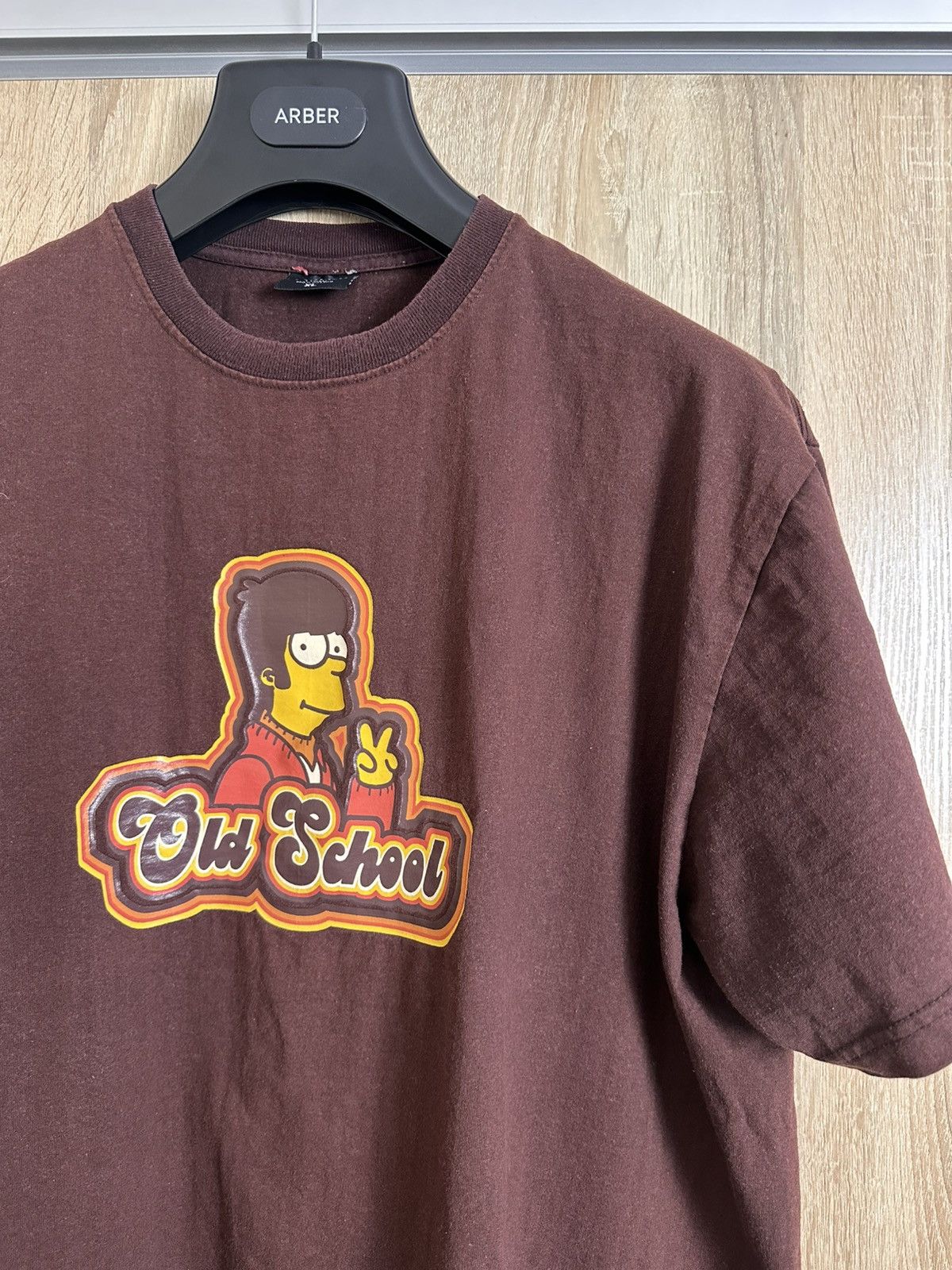 The Simpsons 🔥 Vintage The Simpsons Old School T Shirt Cartoon USA Homer Size US XL / EU 56 / 4 - 2 Thumbnail