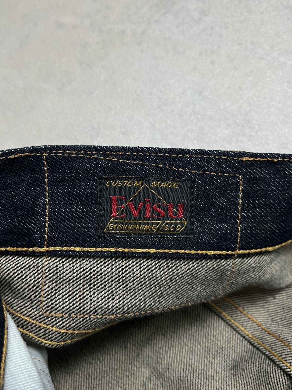 Evisu Evisu Golden Daicock Selvedge Denim Jeans Size US 34 / EU 50 - 10 Thumbnail