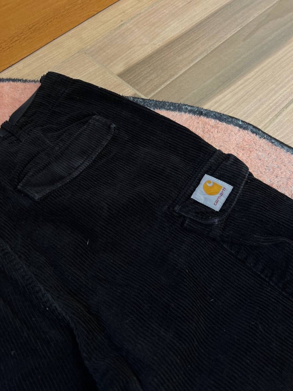 Carhartt Vintage Rare Carhartt Cargo Corduroy Y2K Black Pants Size US 28 / EU 44 - 6 Thumbnail