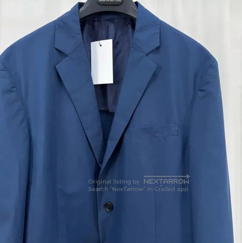 Other Prada Men's Long Sleeve Blue Nylon Jacket. Size US XL / EU 56 / 4 - 3 Thumbnail
