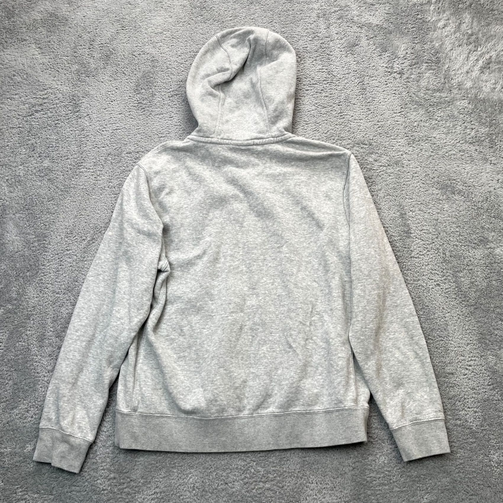 Nike Nike Hoodie Mens Medium Gray Club French Terry Fleece Lined Swoosh Logo Cotton Size US M / EU 48-50 / 2 - 2 Thumbnail