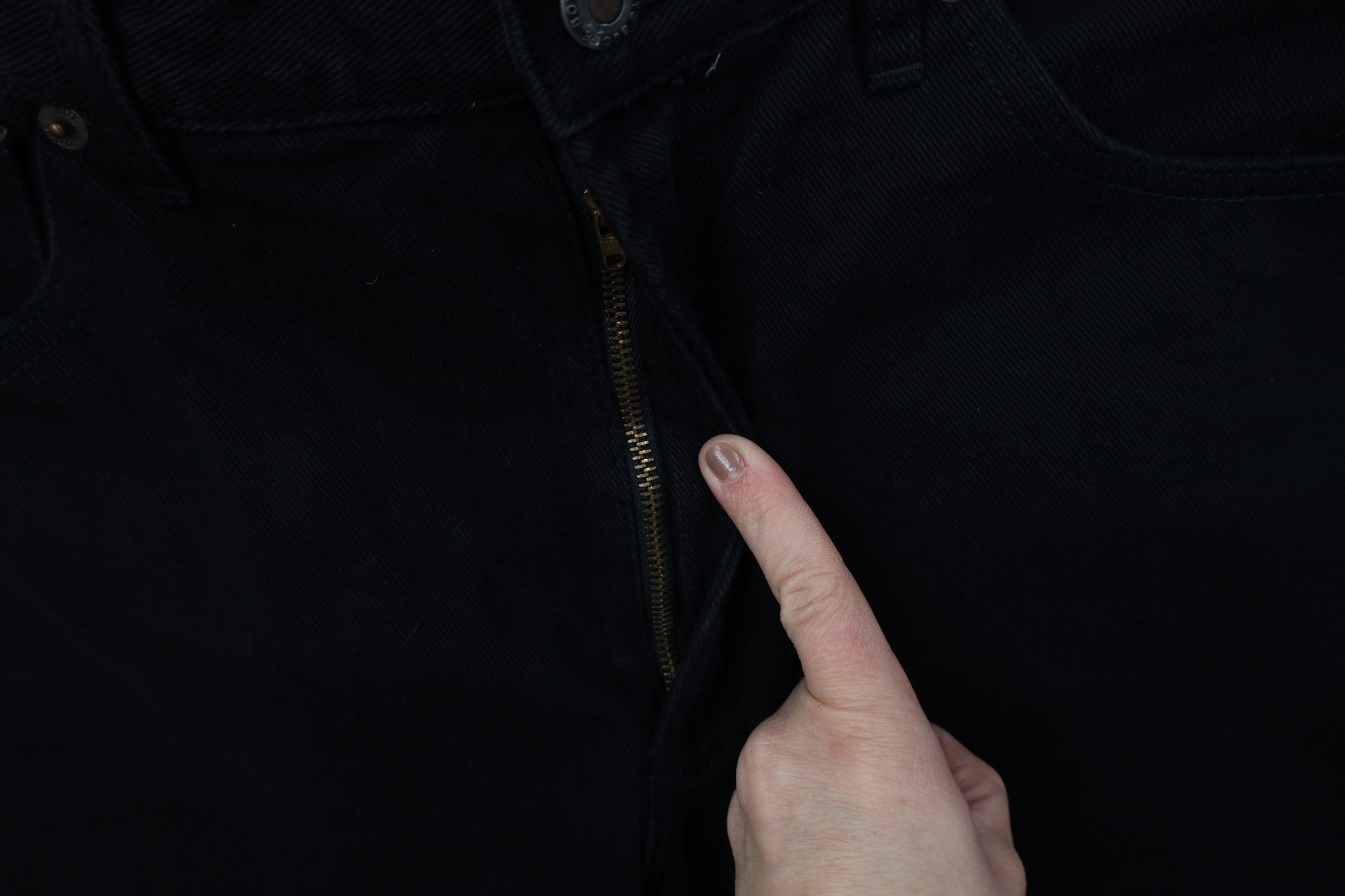 Vintage Vintage 90s Streetwear Baggy Straight Leg Denim Jeans Black Size US 34 / EU 50 - 7 Thumbnail