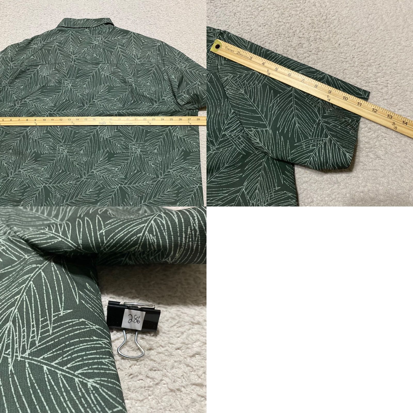 Chaps Chaps Ralph Lauren Shirt Floral Button-Down Green 2XL Mens Shirt Casual Shirt 2XL Green Floral Button-Up Chaps Mens Shirt Size US XXL / EU 58 / 5 - 8 Thumbnail