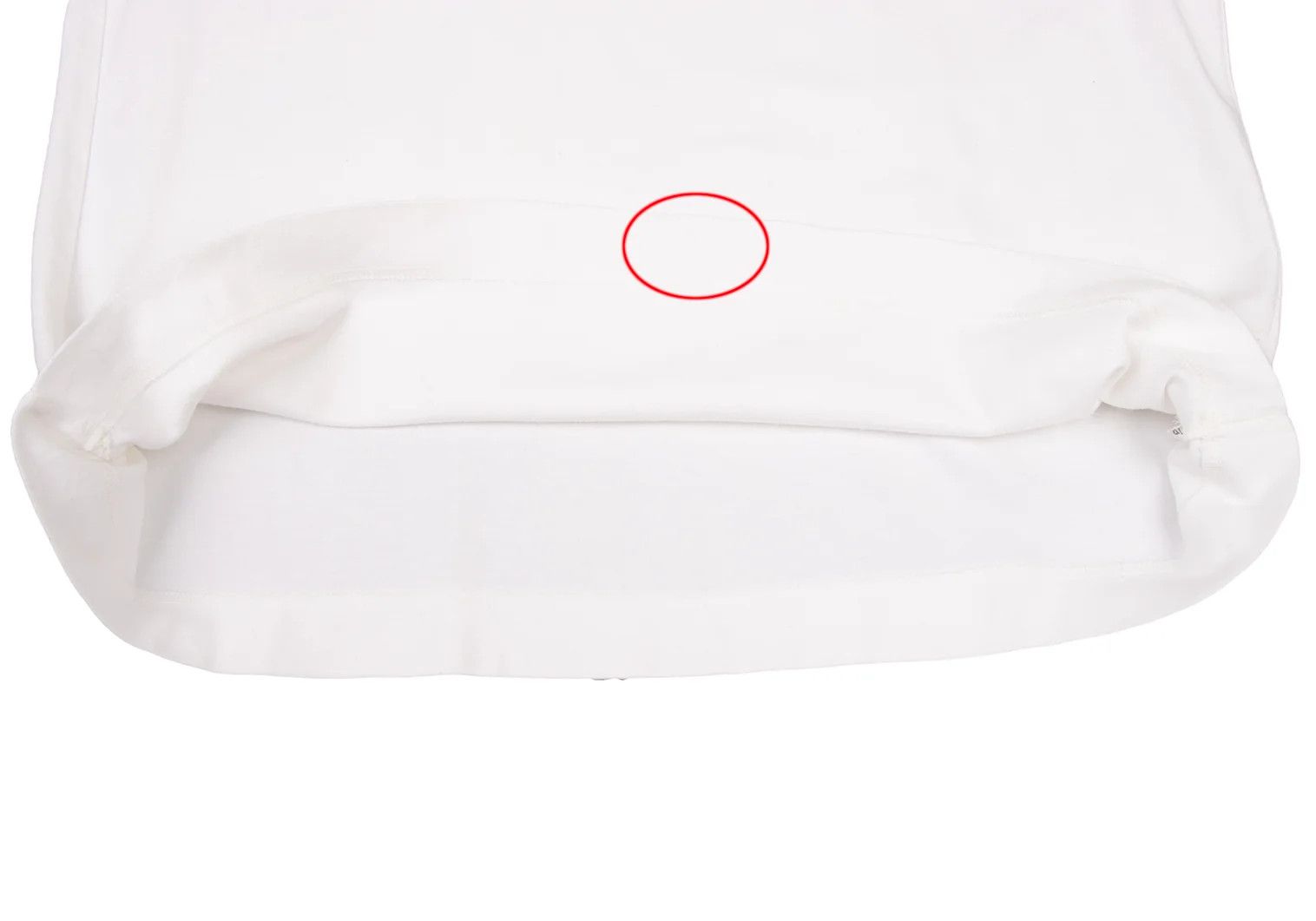 Issey Miyake Cotton High Neck Cut and Sew Top in White, Size M Size US M / EU 48-50 / 2 - 9 Thumbnail